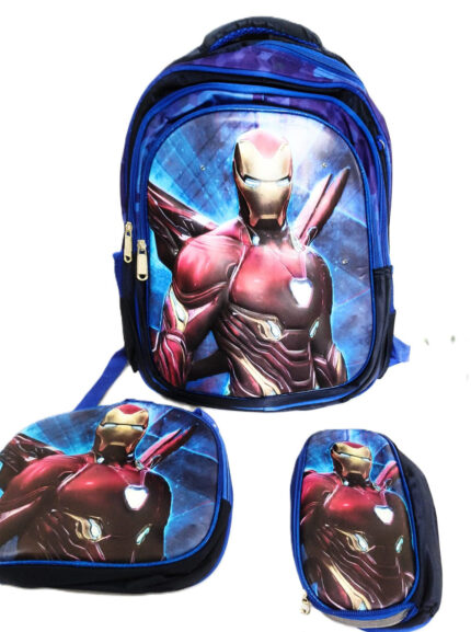 Big hardshell premium school bags (blue)